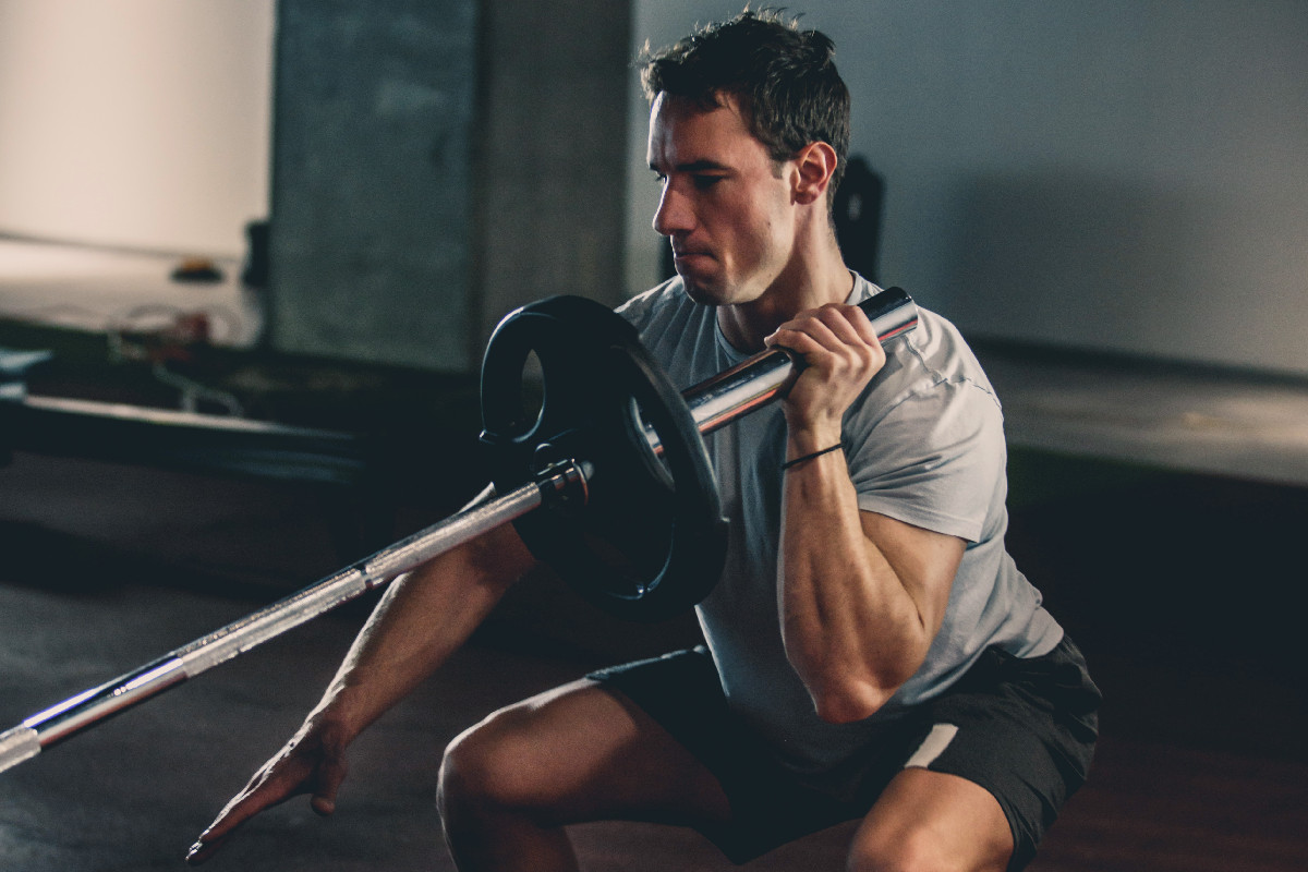 entrenamiento con landmine de cuerpo completo