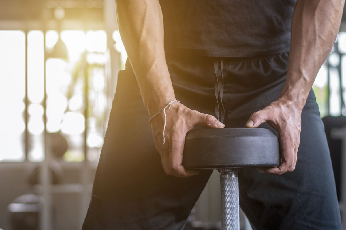 rutina con mancuerna de cuerpo completo