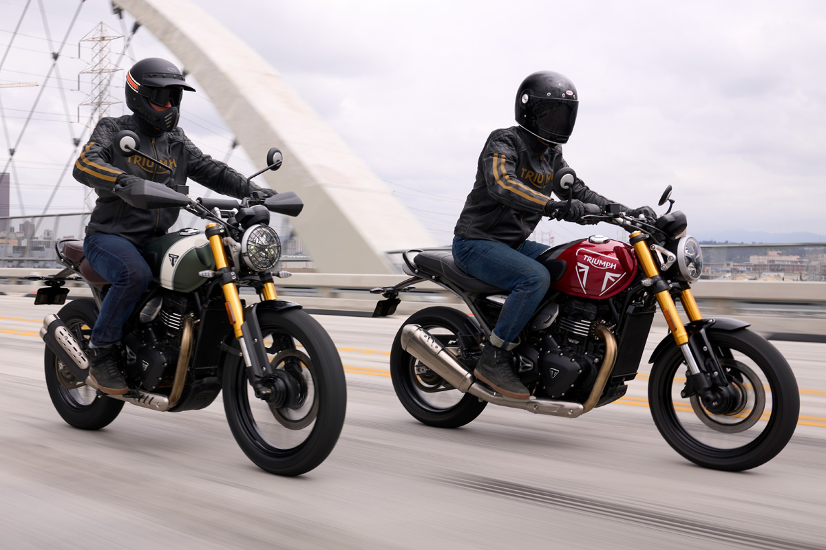 nuevas motocicletas triumph