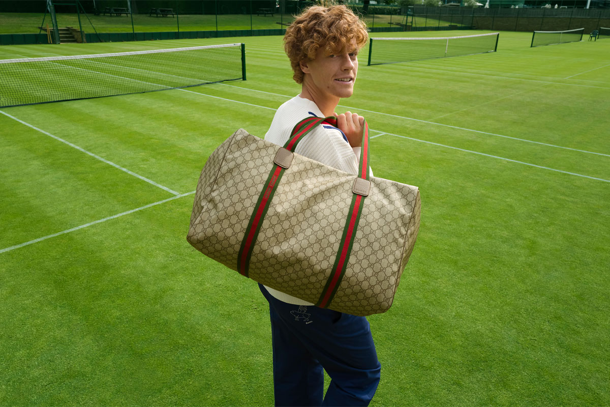 jannik sinner gucci wimbledon