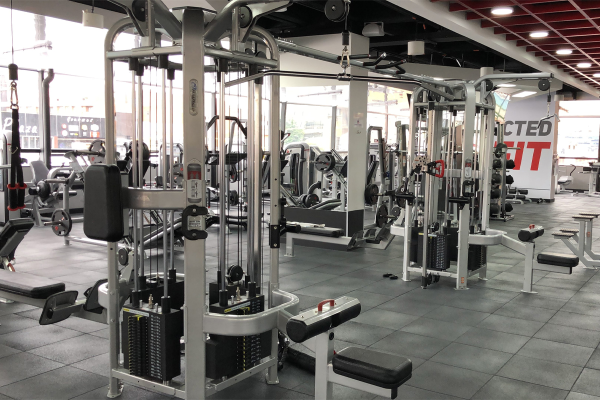 lugares más sucios del gimnasio