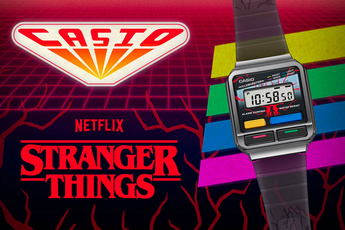 nuevo reloj casio de stranger things