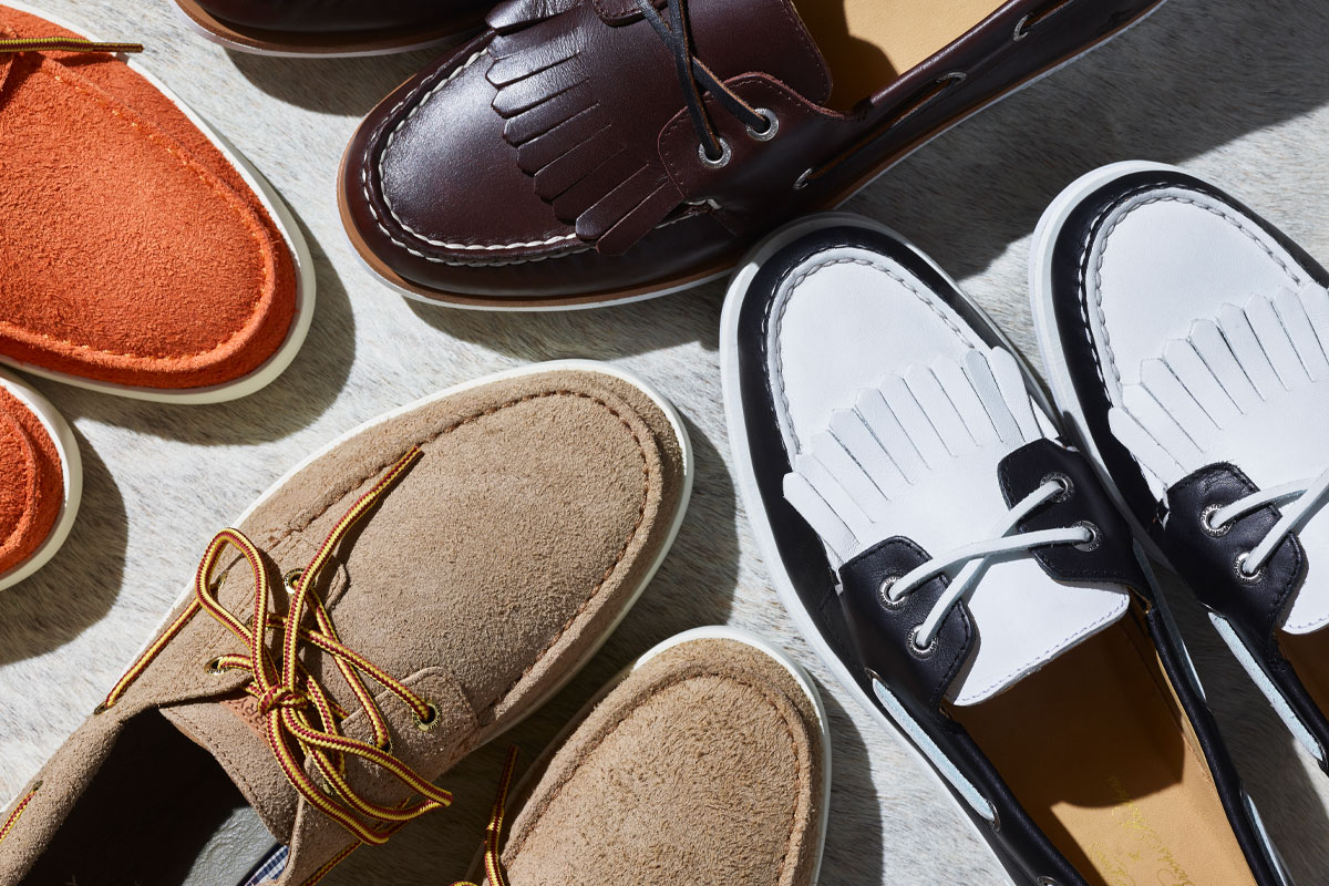 nuevos zapatos náuticos Sperry x Brooks Brothers