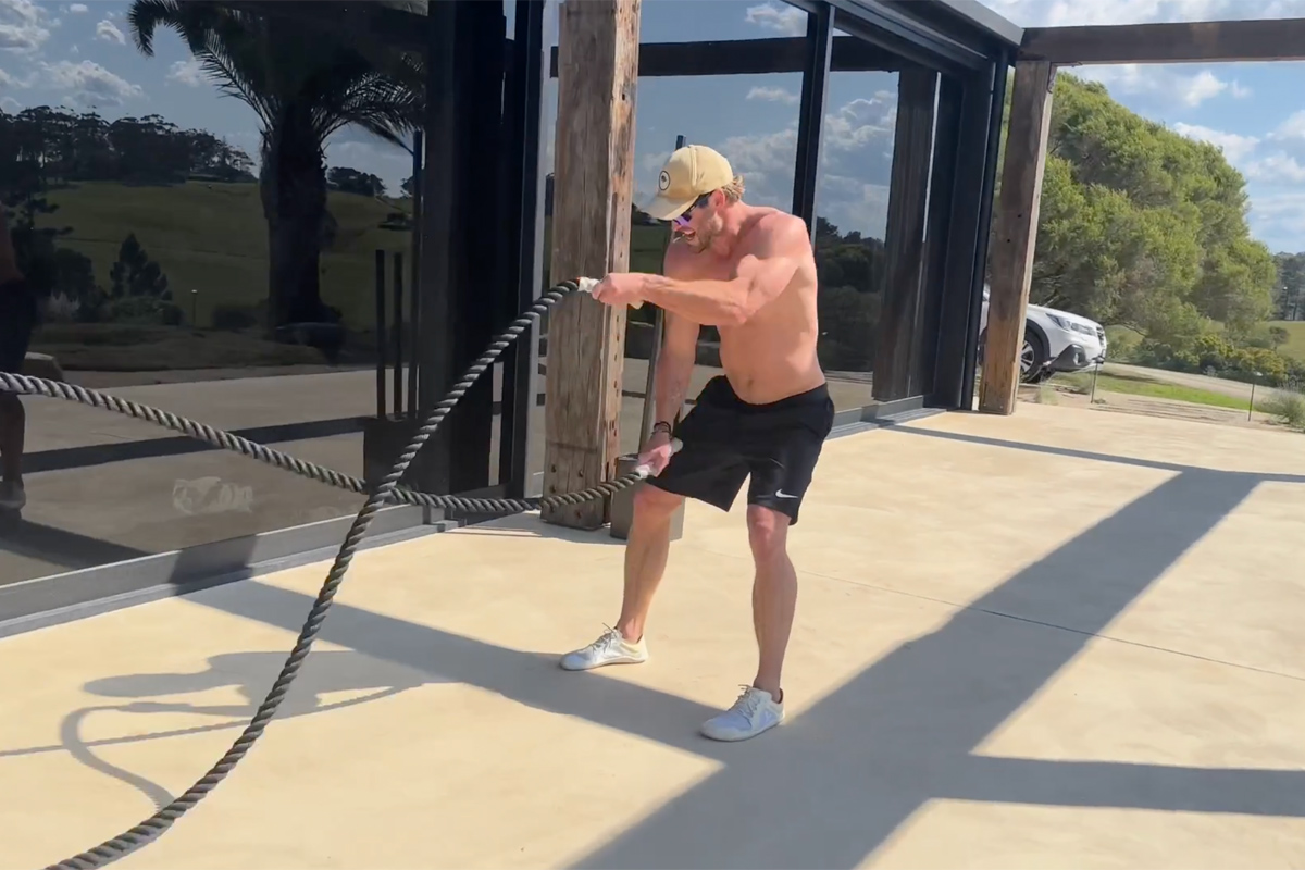 rutina de entrenamiento funcional Chris Hemsworth