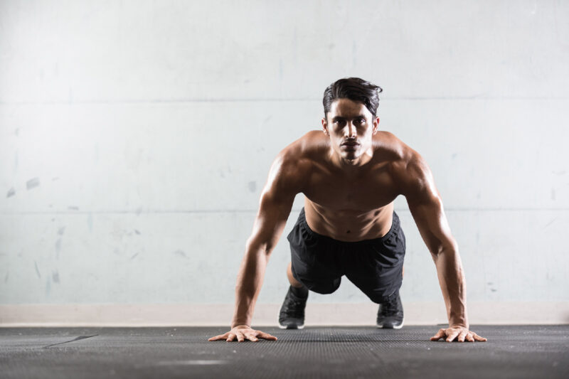 cómo hacer lagartijas