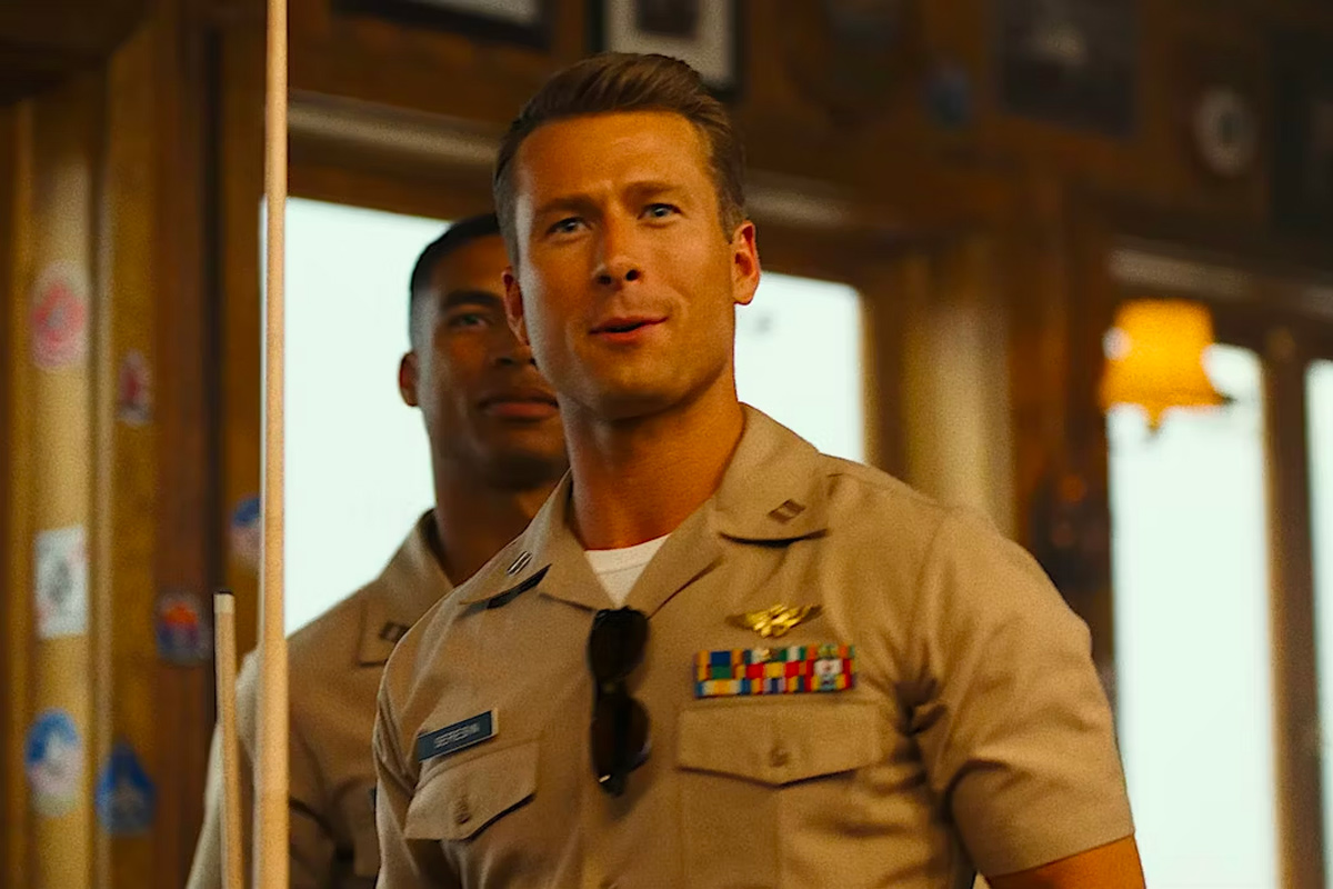 rutina de entrenamiento glen powell top gun maverick