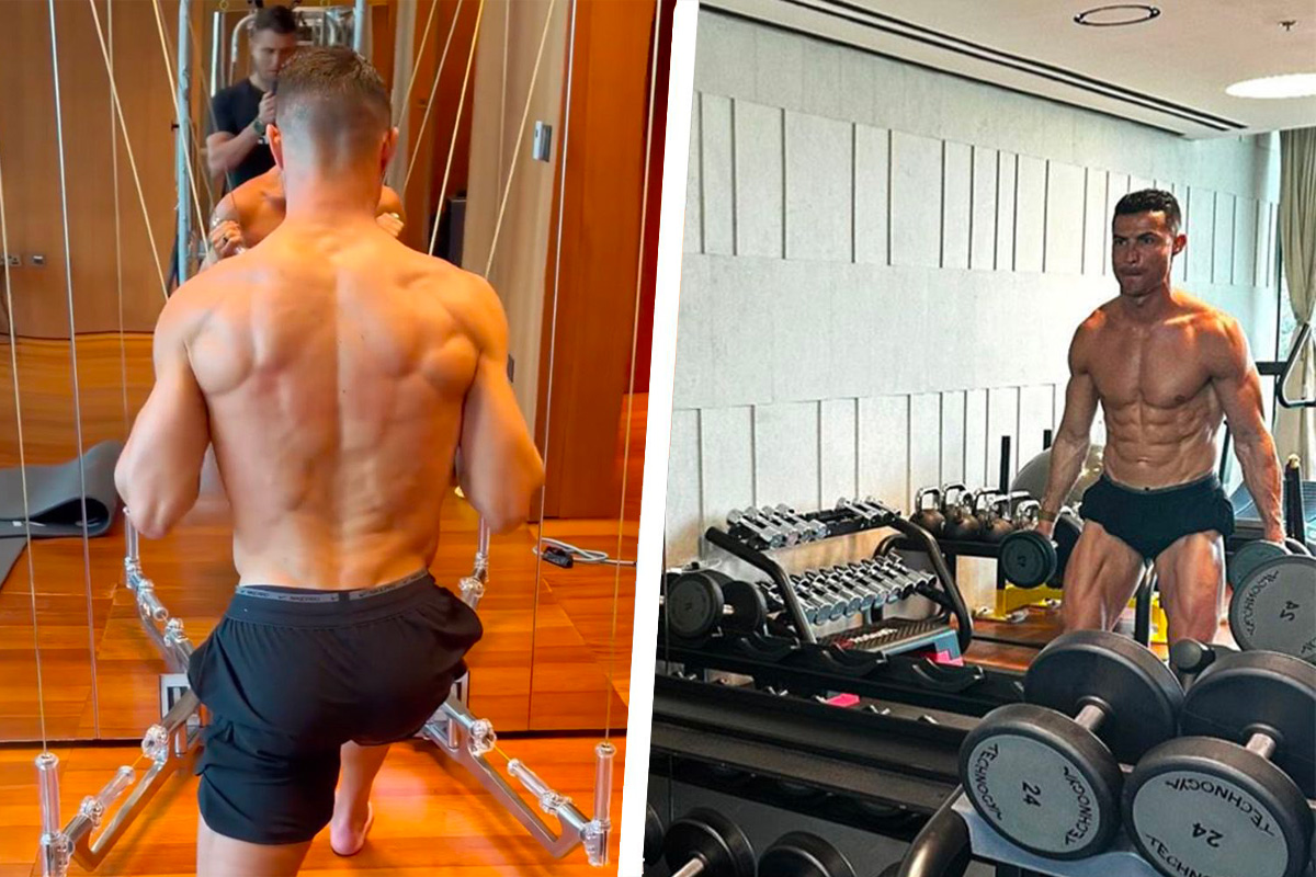 rutina de entrenamiento para espalda de cristiano ronaldo