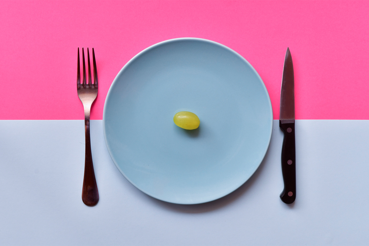 señales de que estás comiendo poco