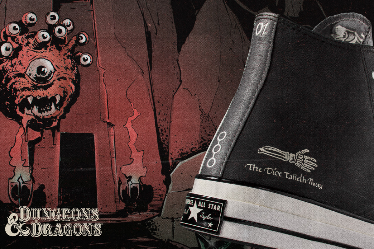 nueva colección converse calabozos y dragones