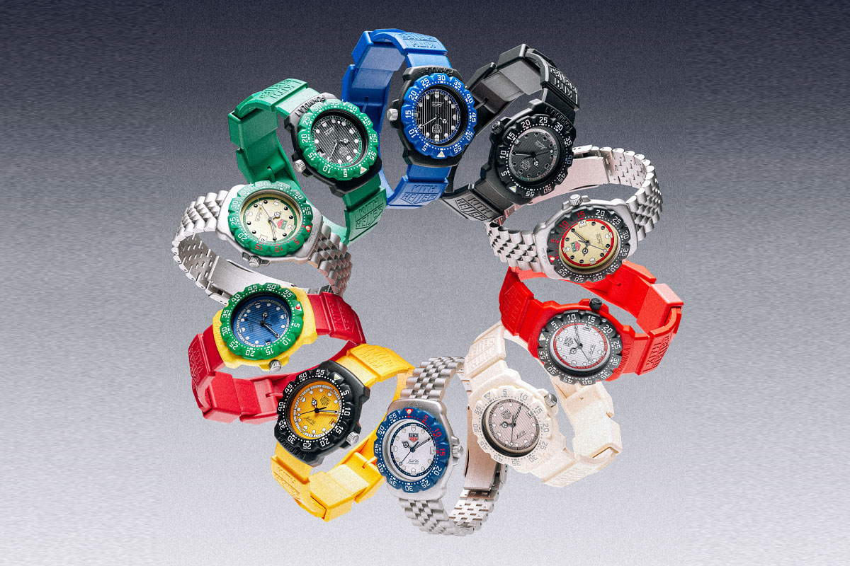 nueva colección tag heuer kith