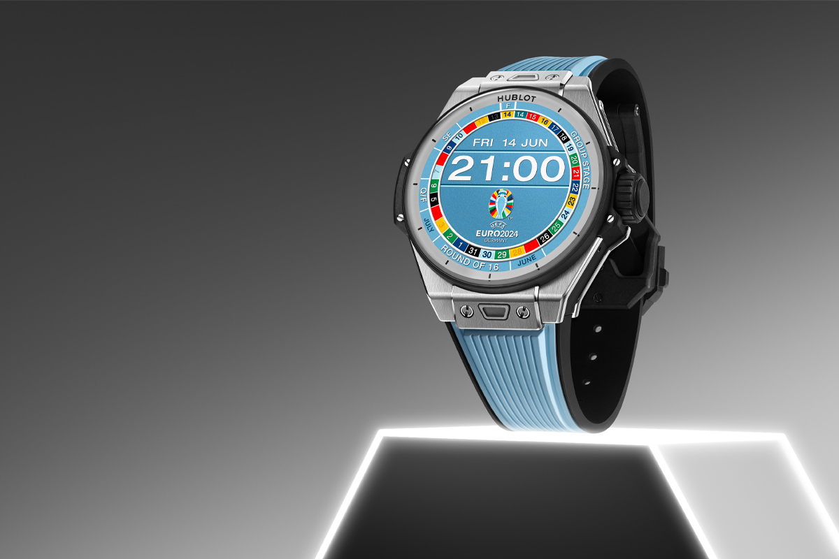 Kylian Mbappé presento reloj hublot eurocopa