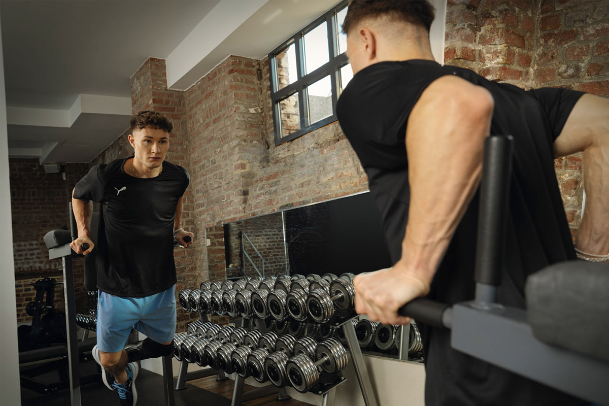 nueva coleción de ropa para gimnasio puma fit