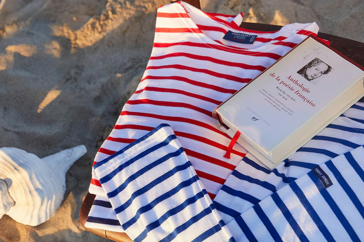 camisa bretona saint james