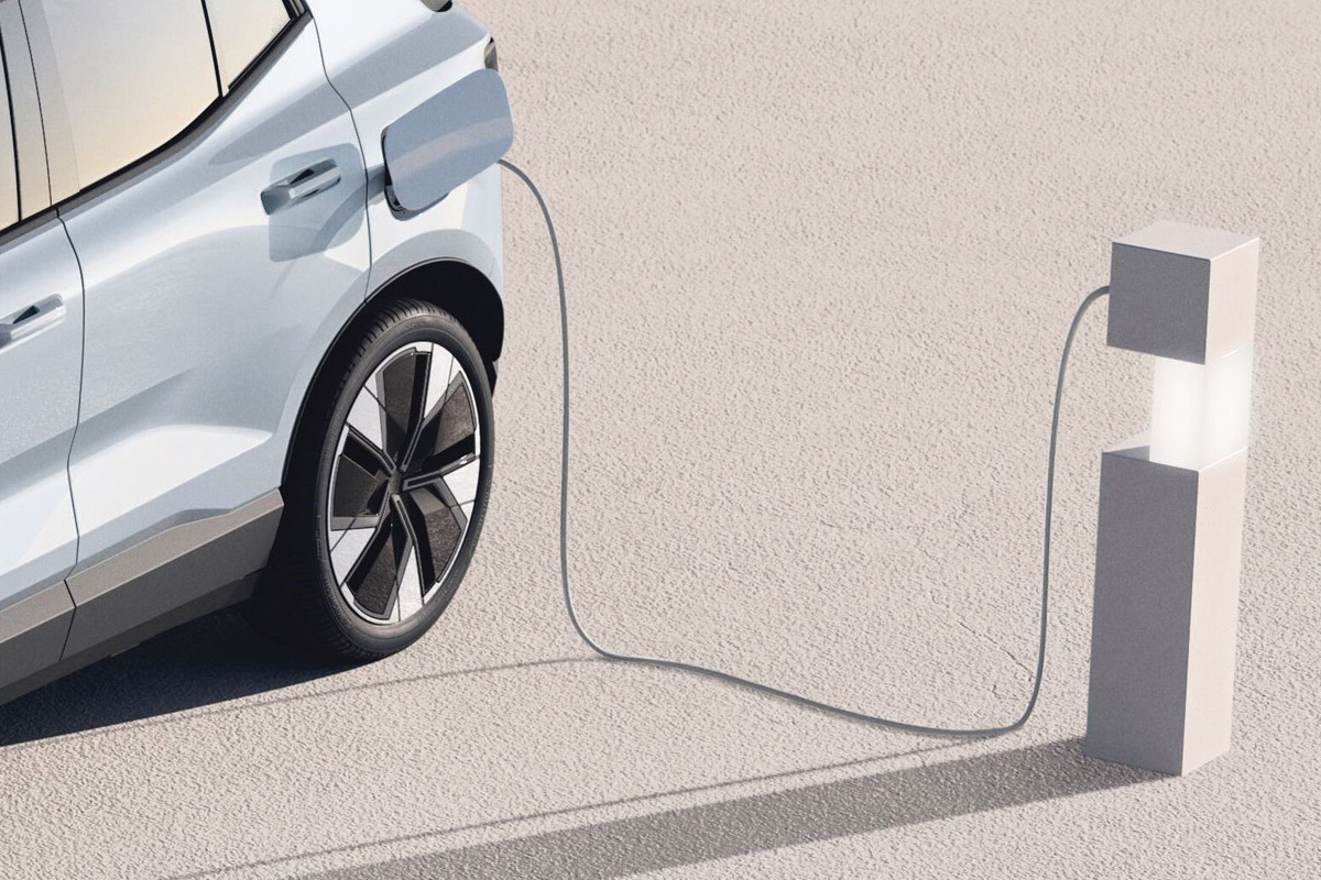 auto eléctrico conectado