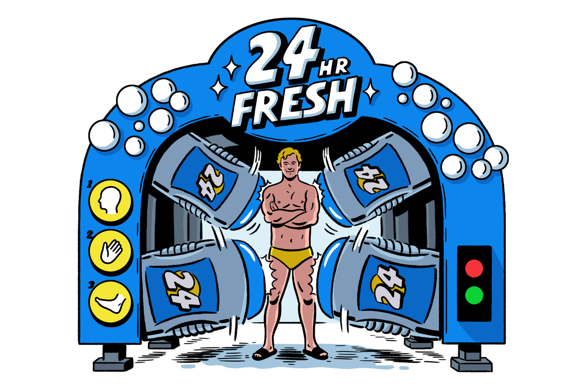 ilustración de cómo combatir el mal olor