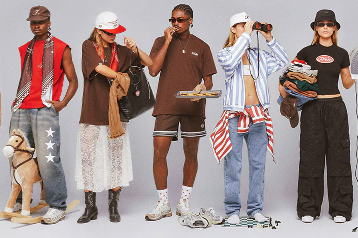 gente utilizando ropa true