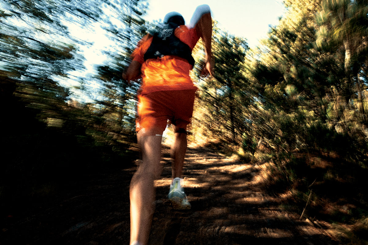 ángel cervantes corriendo trail running