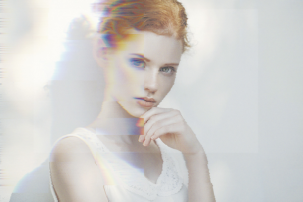 imagen de mujer generada por inteligencia artificial