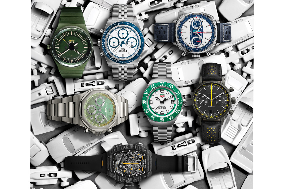 relojes inspirados en automovilismo