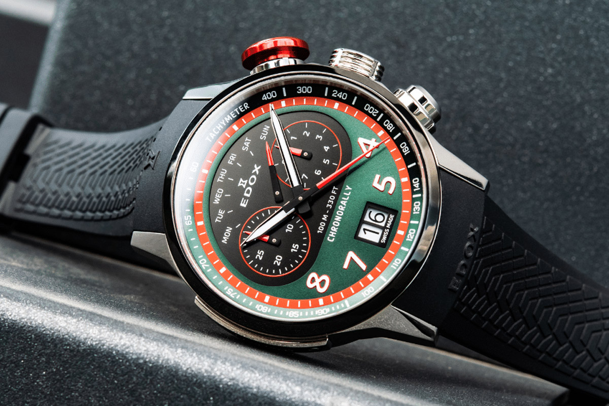 reloj edox Chronorally Chronograph