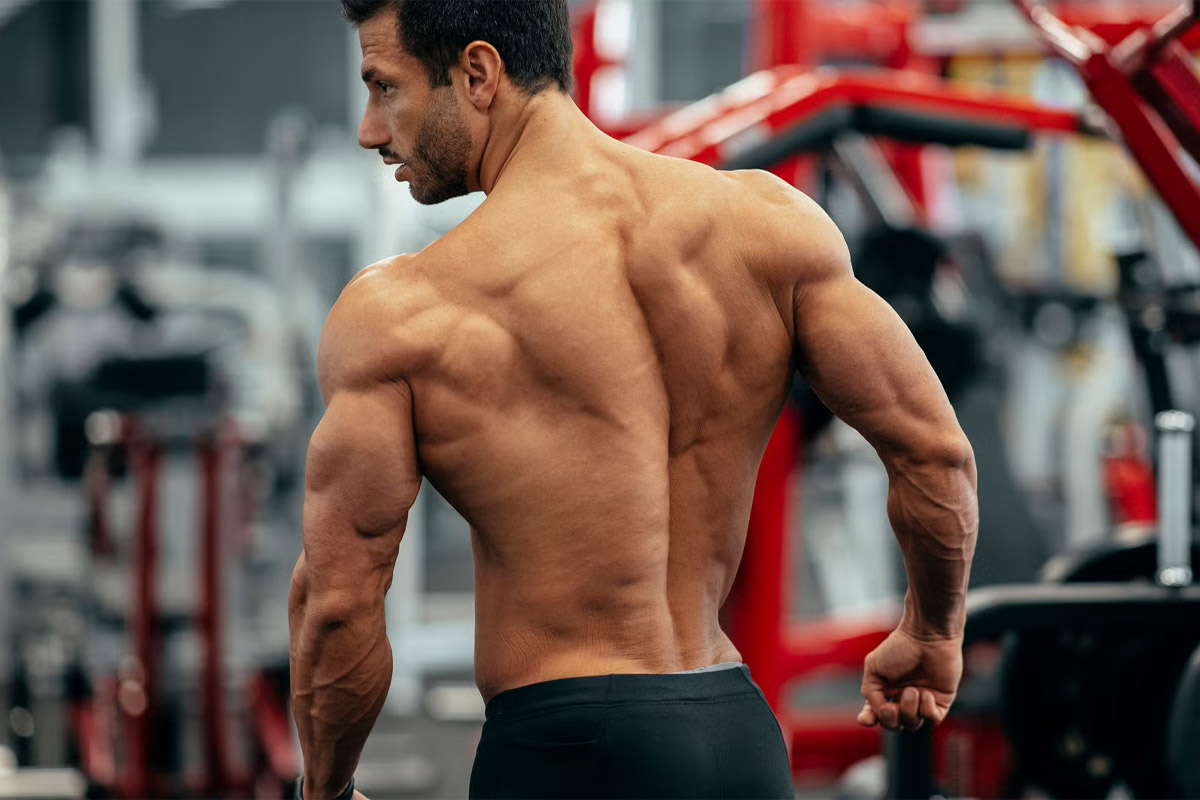 hombre con espalda fuerte