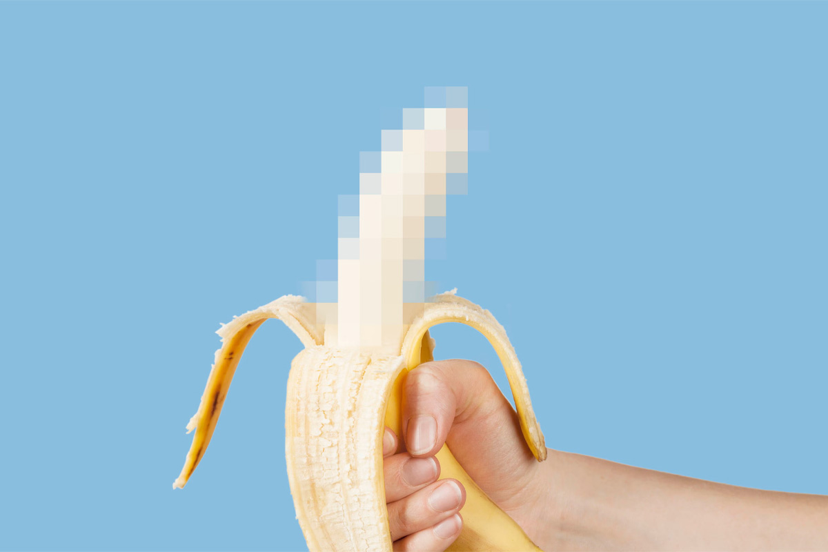 imagen de plátano blureado