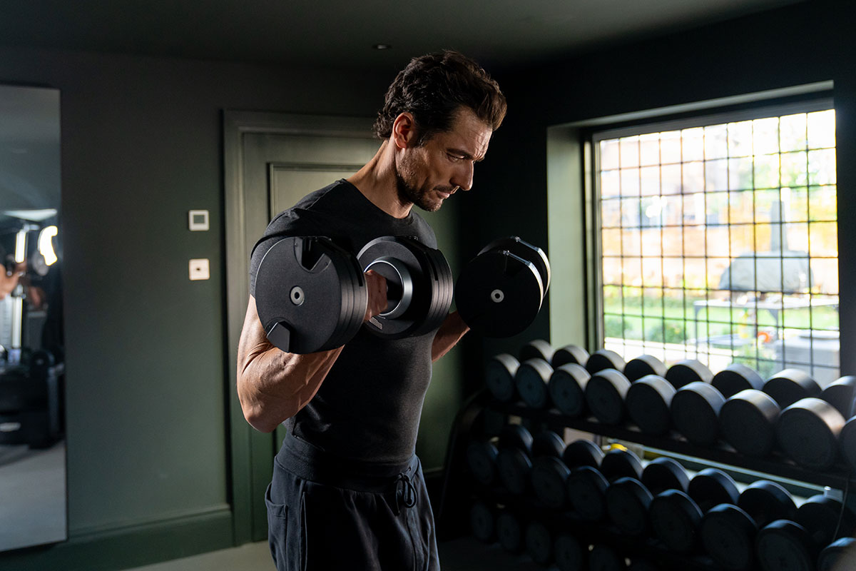 David Gandy entrenando